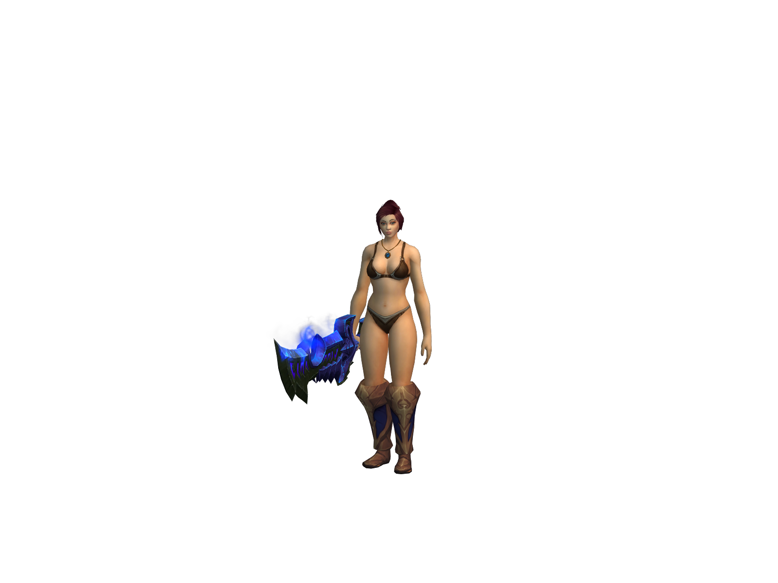 Ilovemya 3D character render