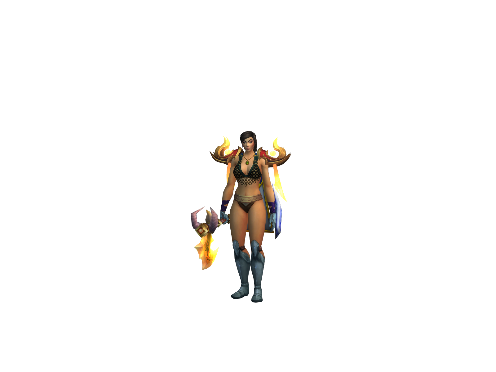 Ëlitepaladin 3D character render