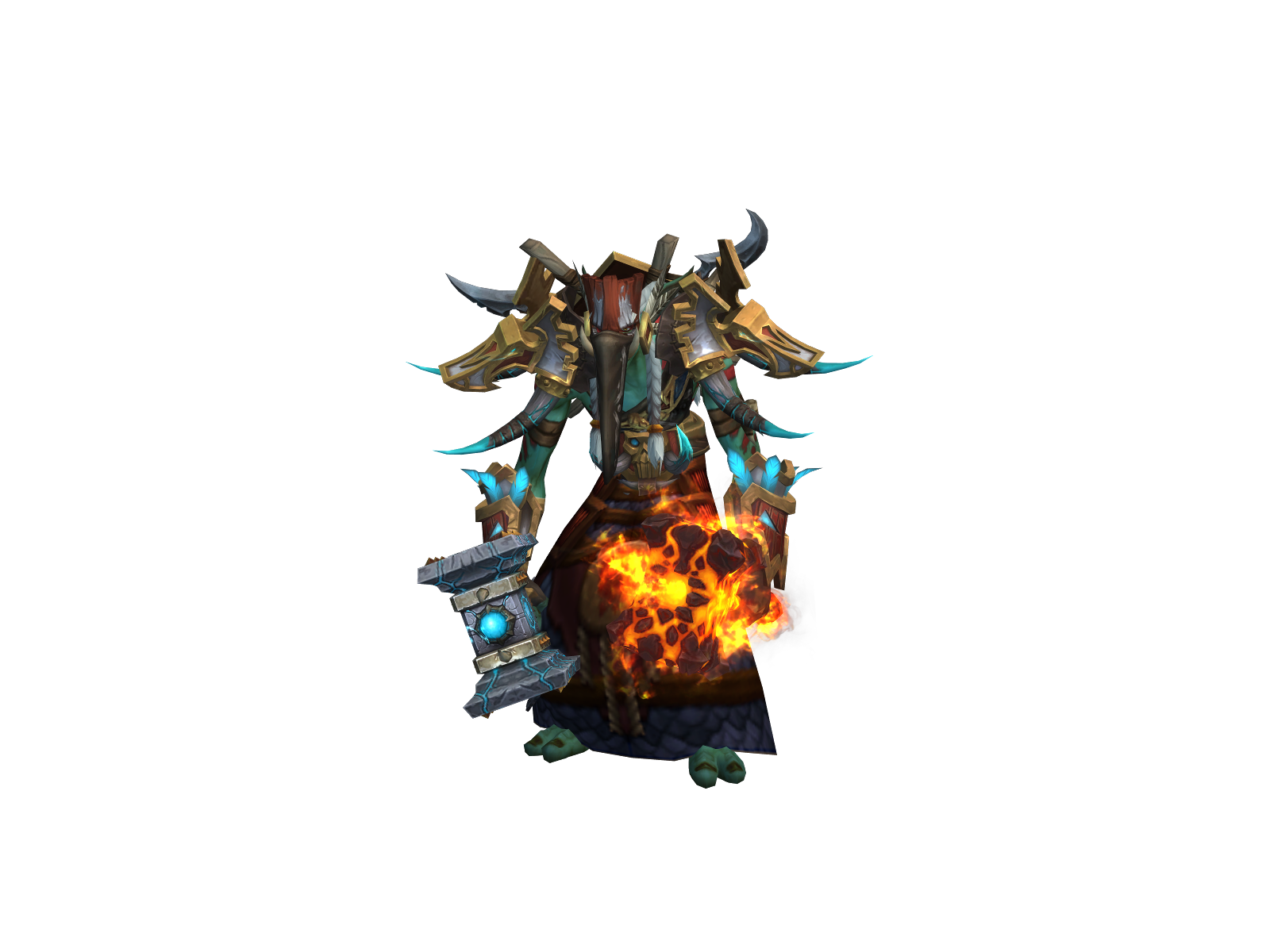 Radøzash 3D character render