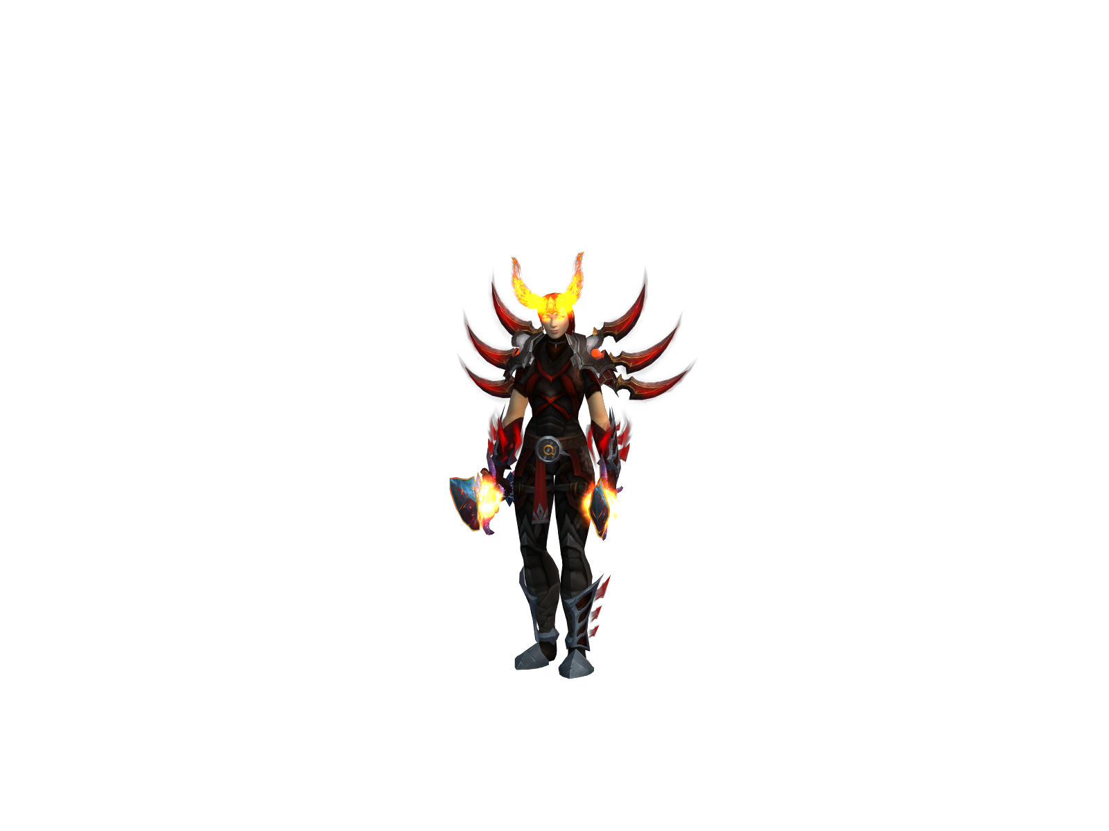 Reugi 3D character render