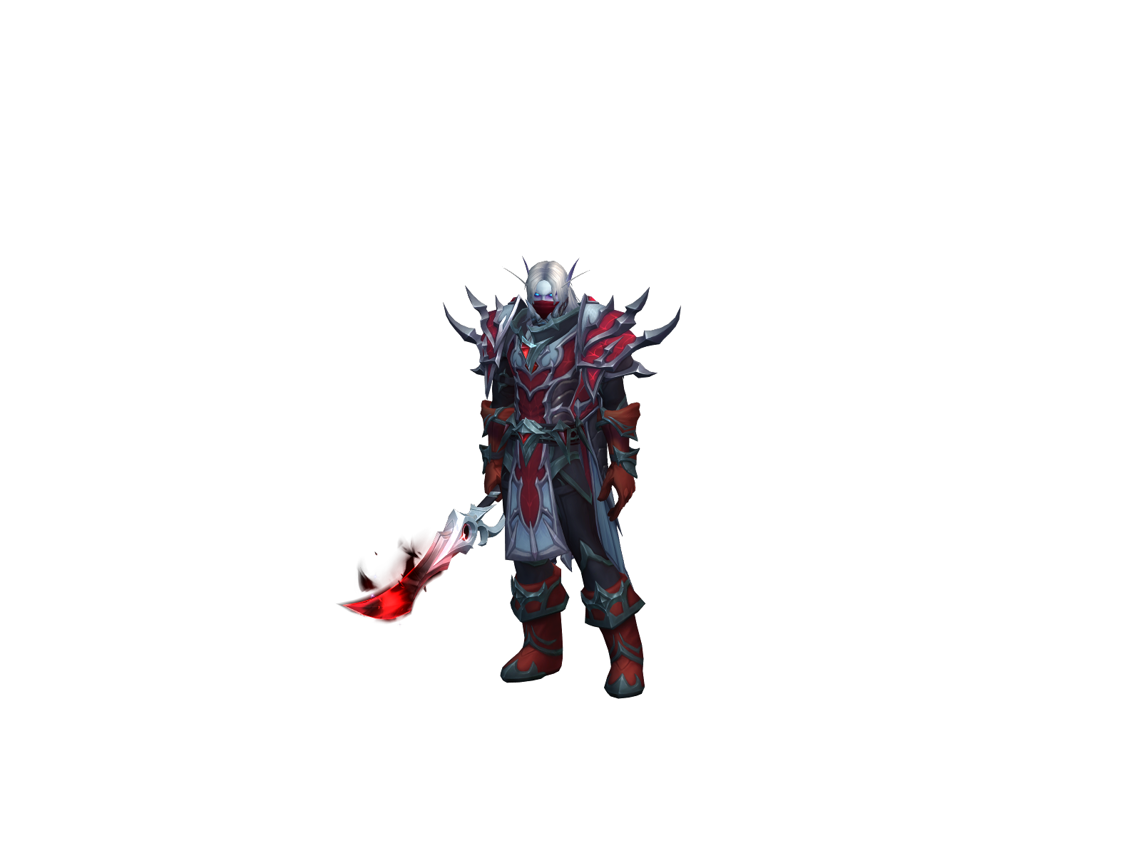 Grimoniz 3D character render