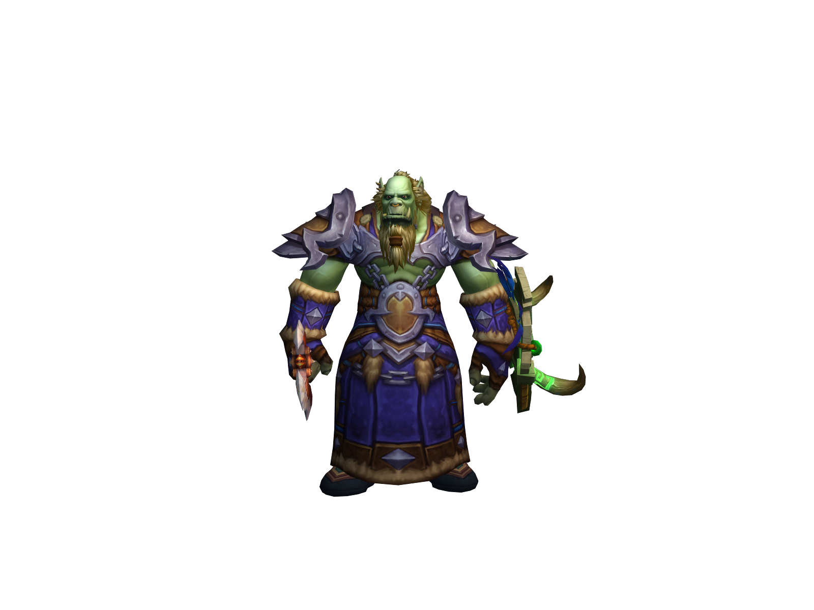 Heltsjuk 3D character render