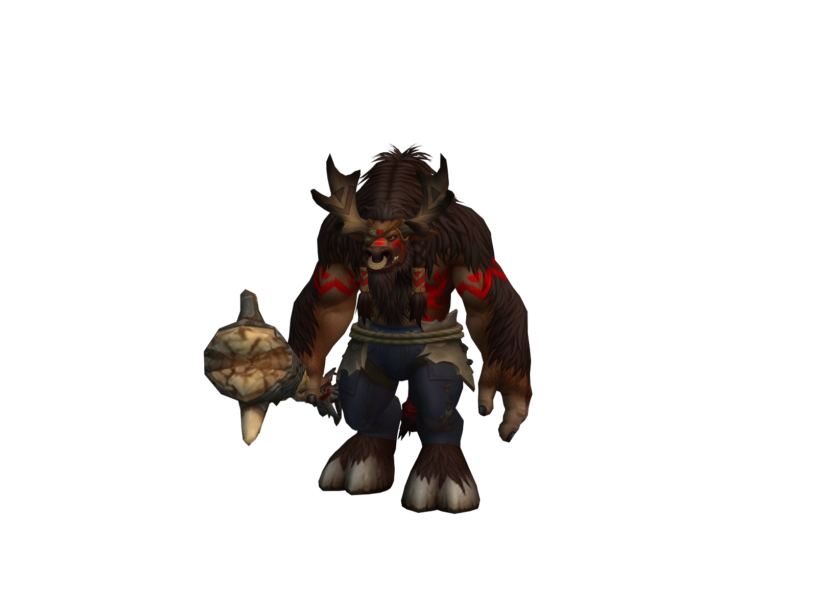 Droolly 3D character render