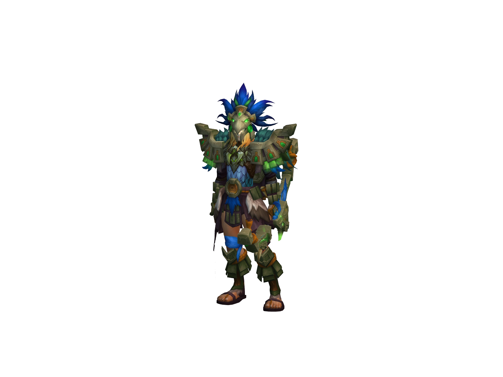 Meceal 3D character render