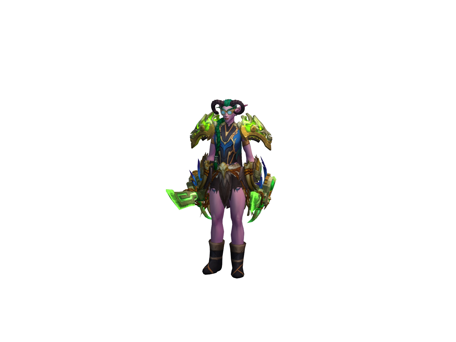 Outwood 3D character render