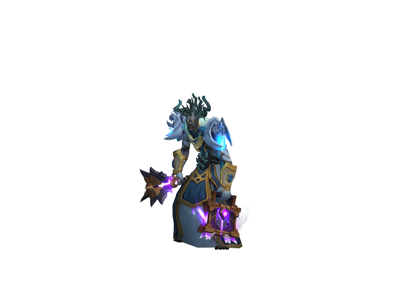 Alzerian 3D character render