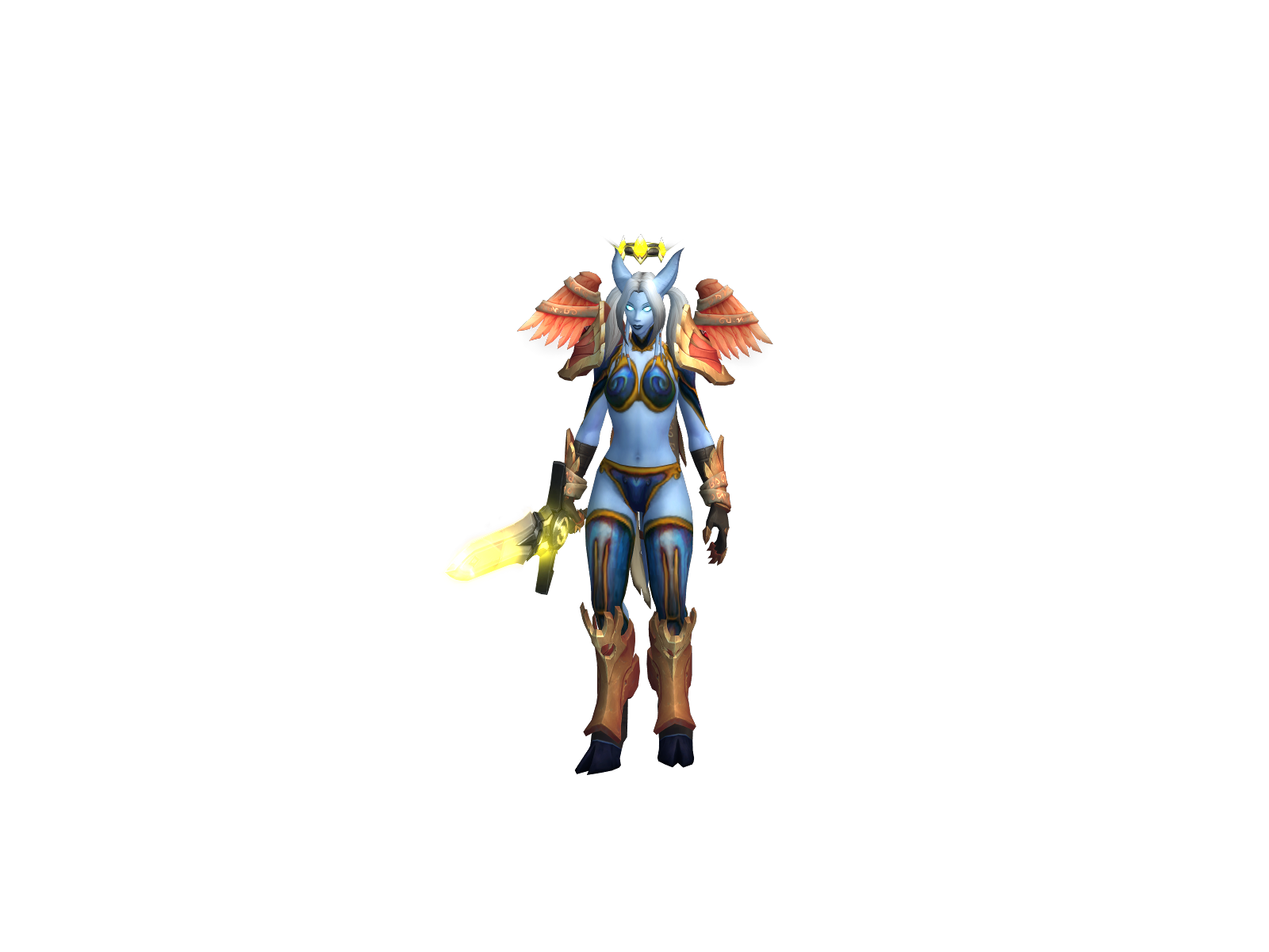Nieuczesana 3D character render