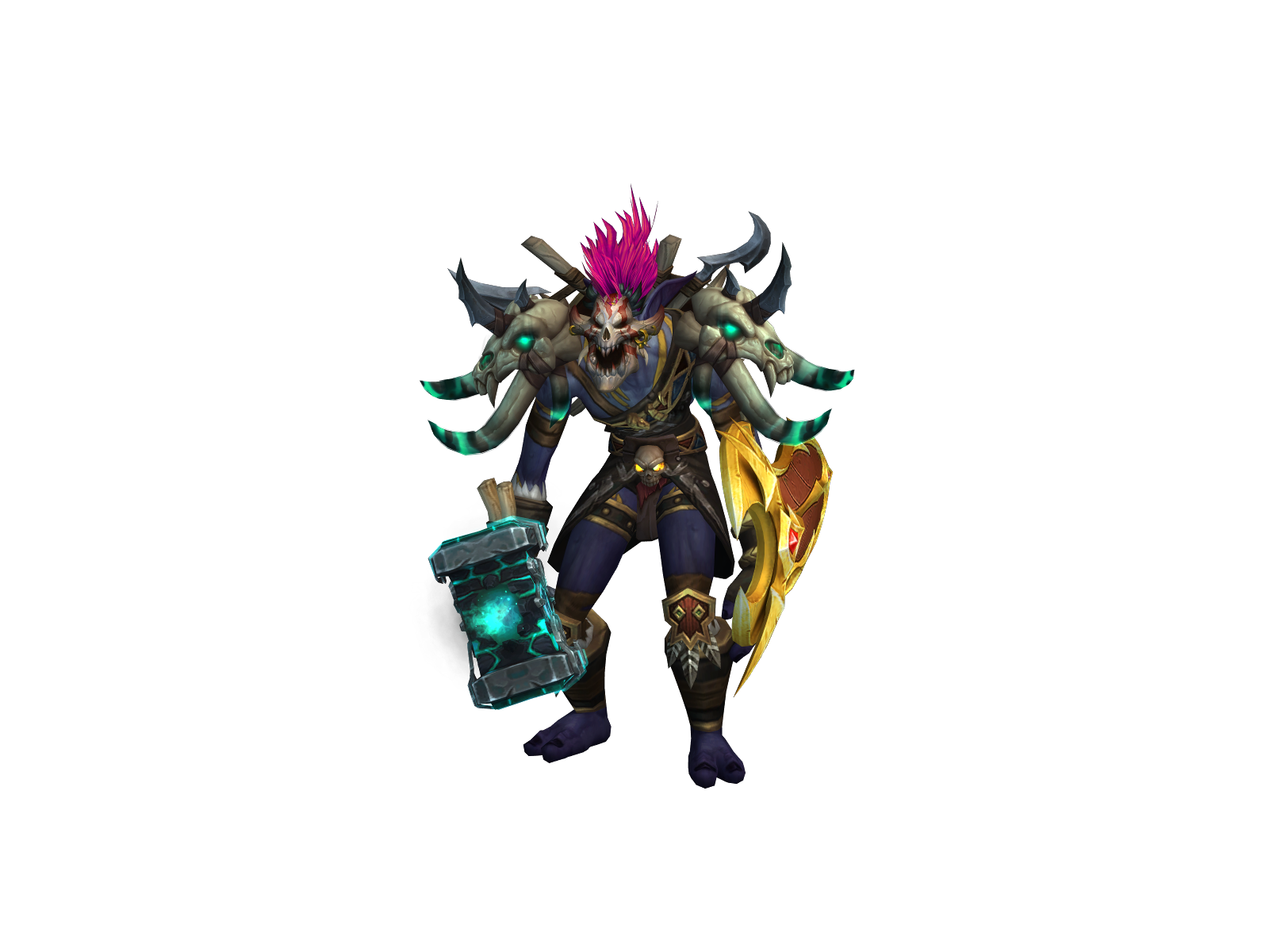 Kâm 3D character render