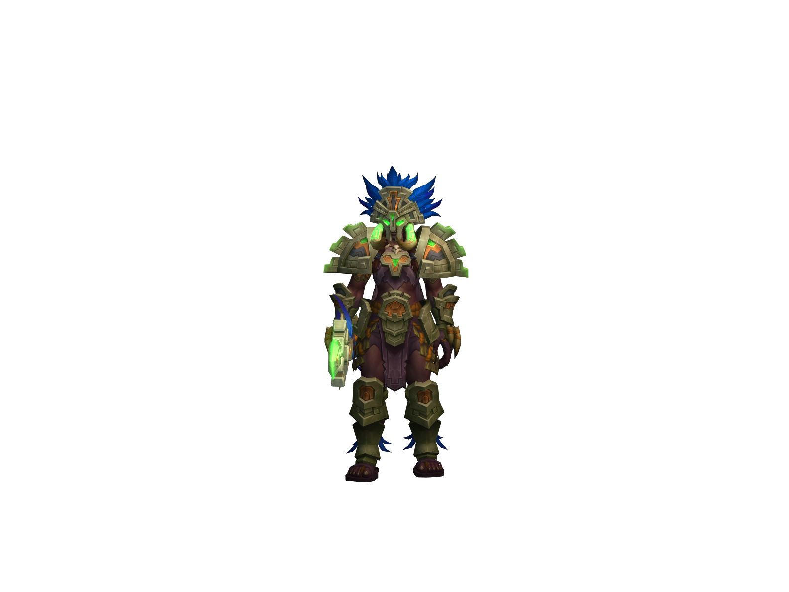 Sojú 3D character render
