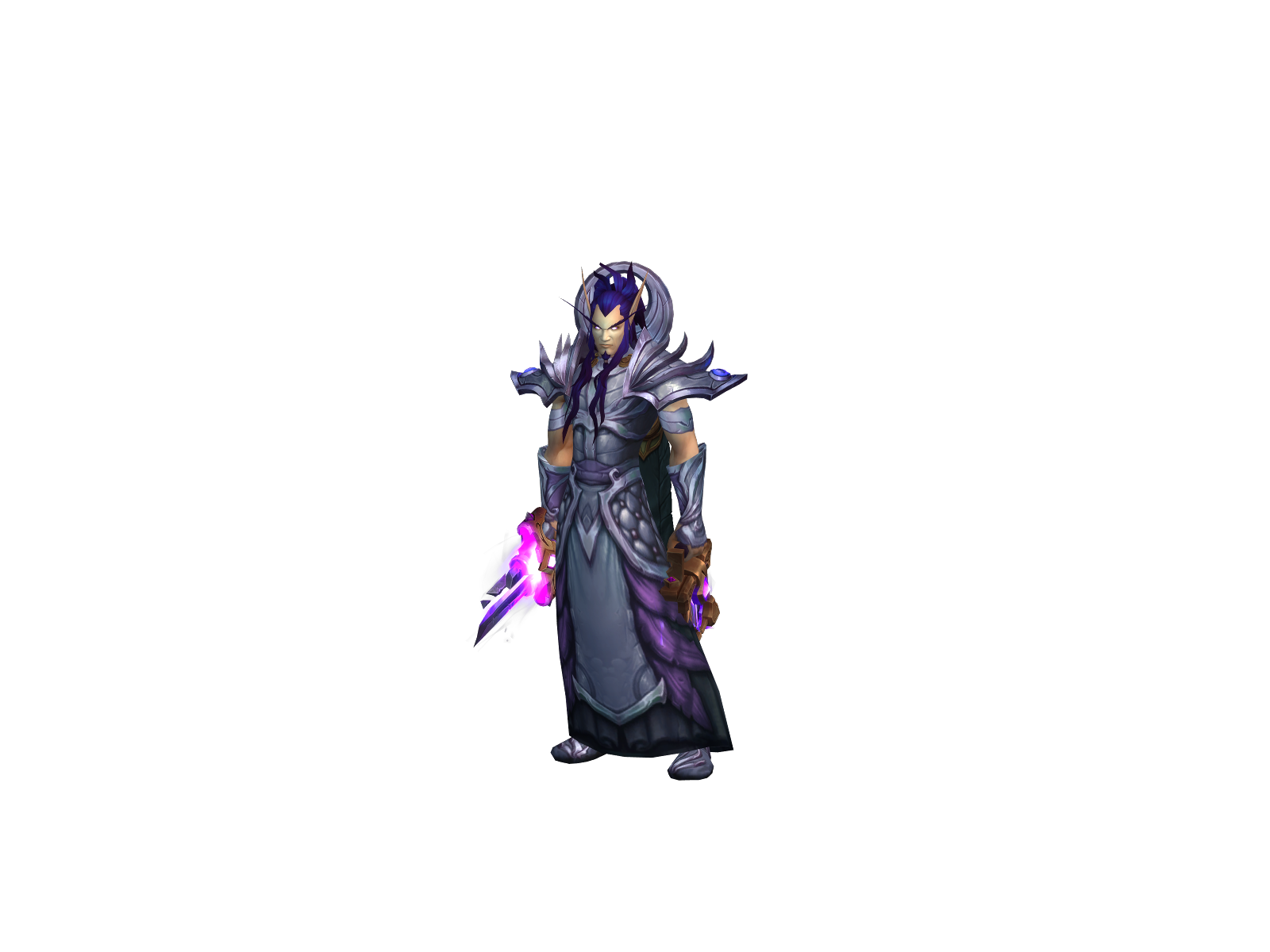 Azah 3D character render