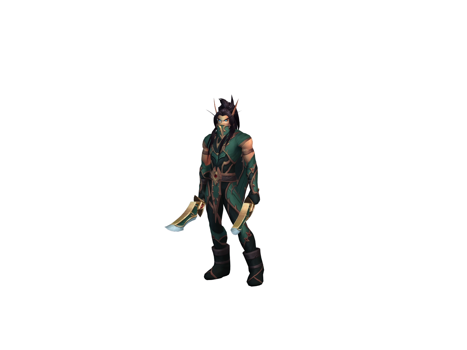 Forinis 3D character render