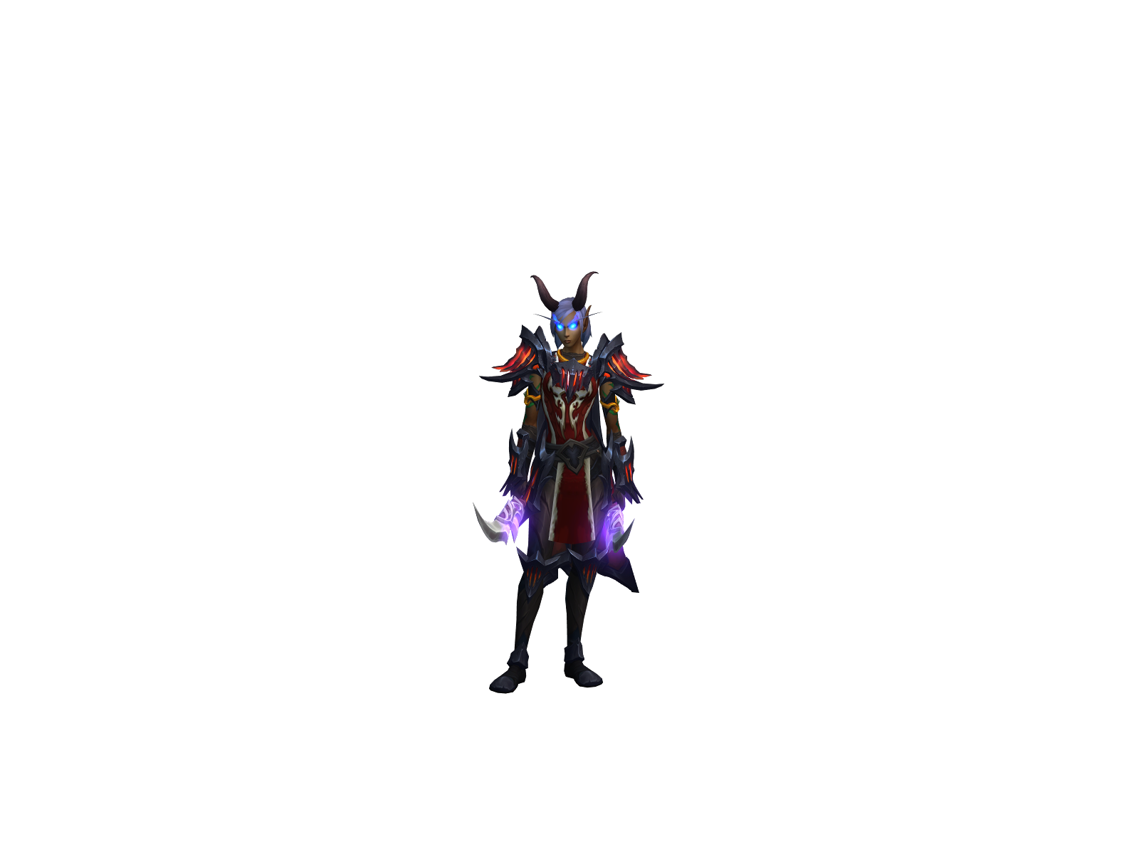 Devourher 3D character render