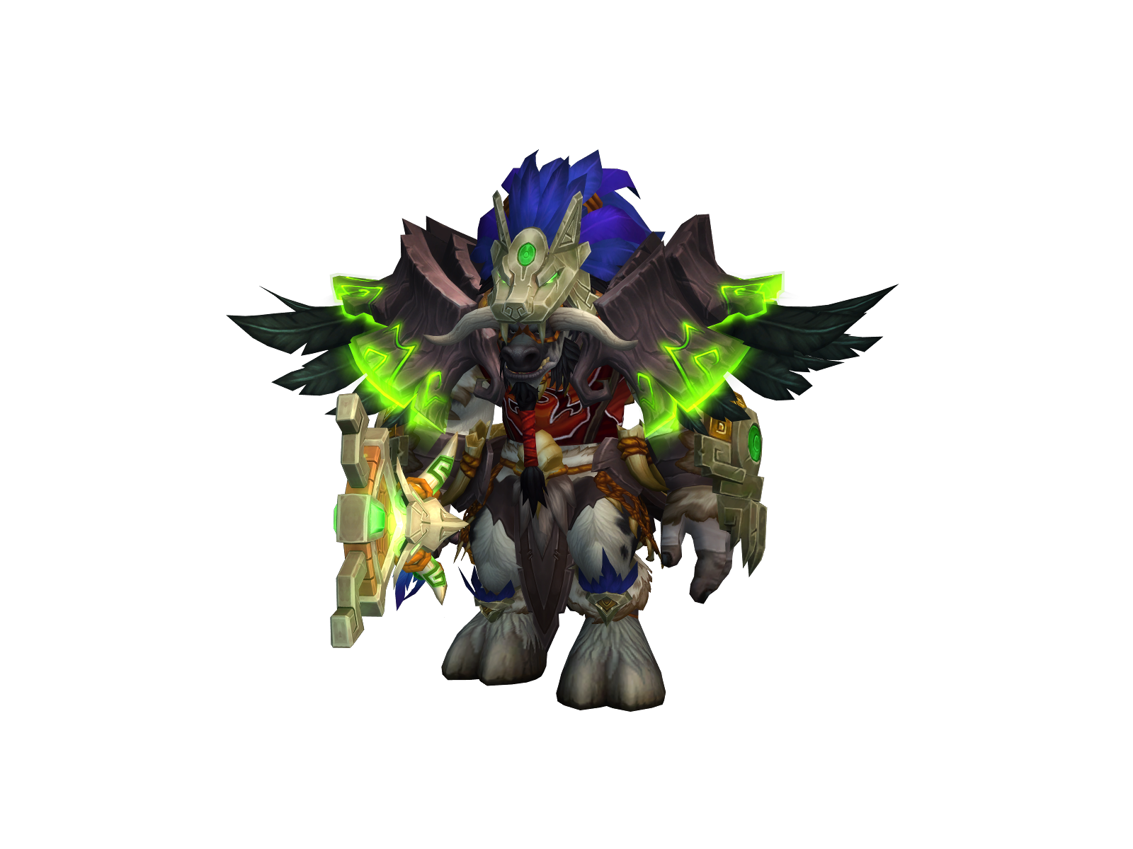 Bostaurus 3D character render