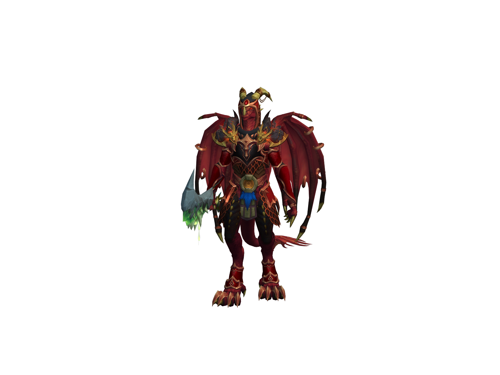 Abyssaljae 3D character render