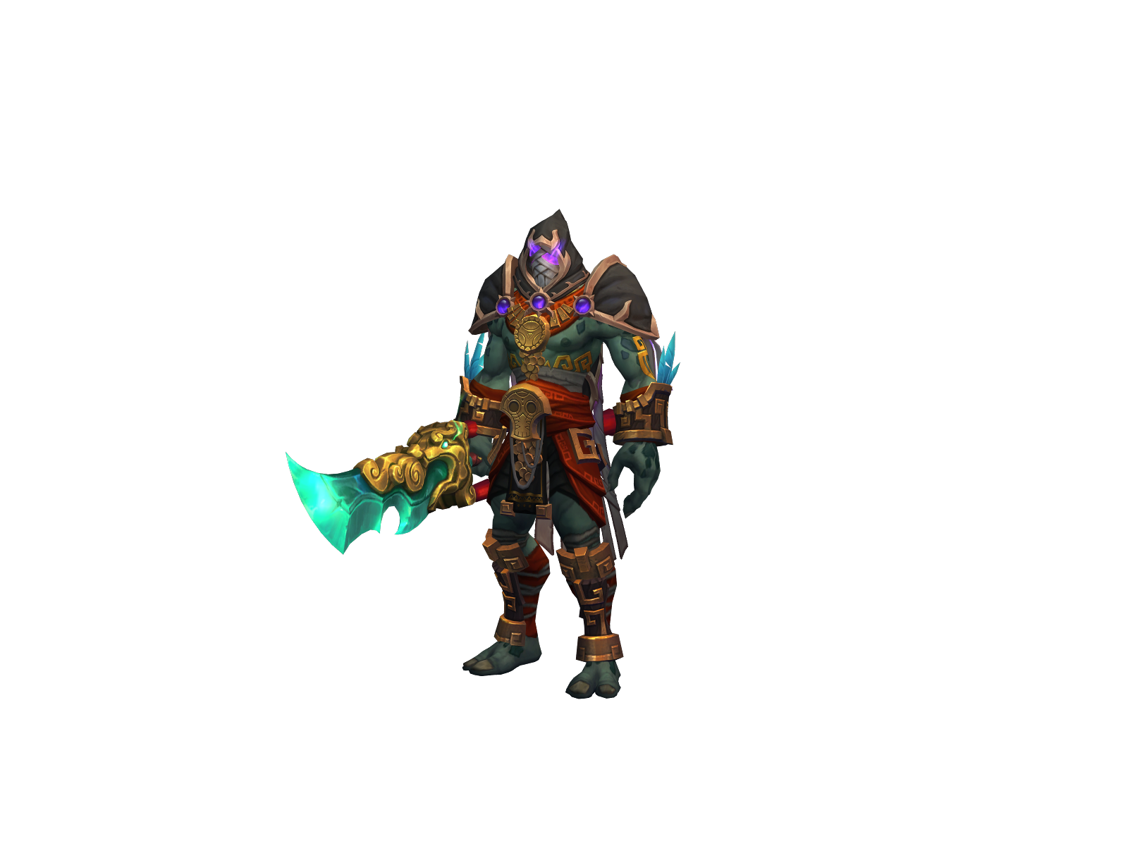 Duskogoga 3D character render