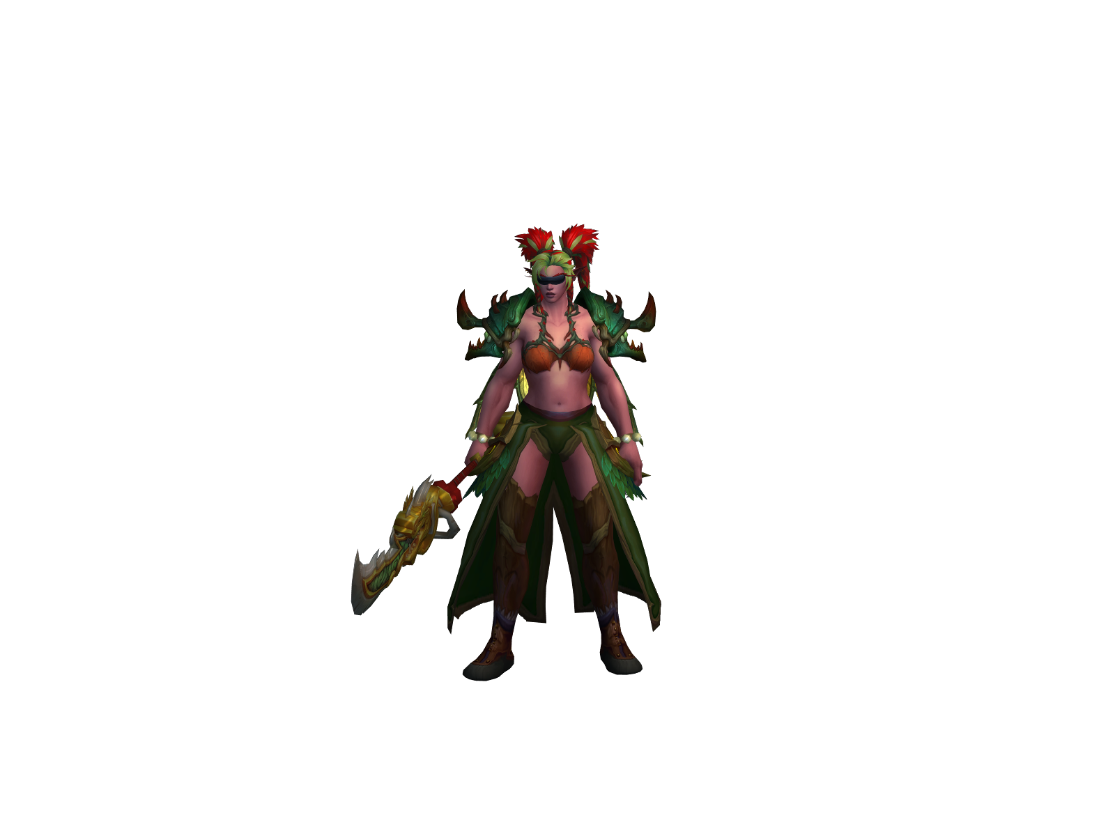 Ðruíd 3D character render