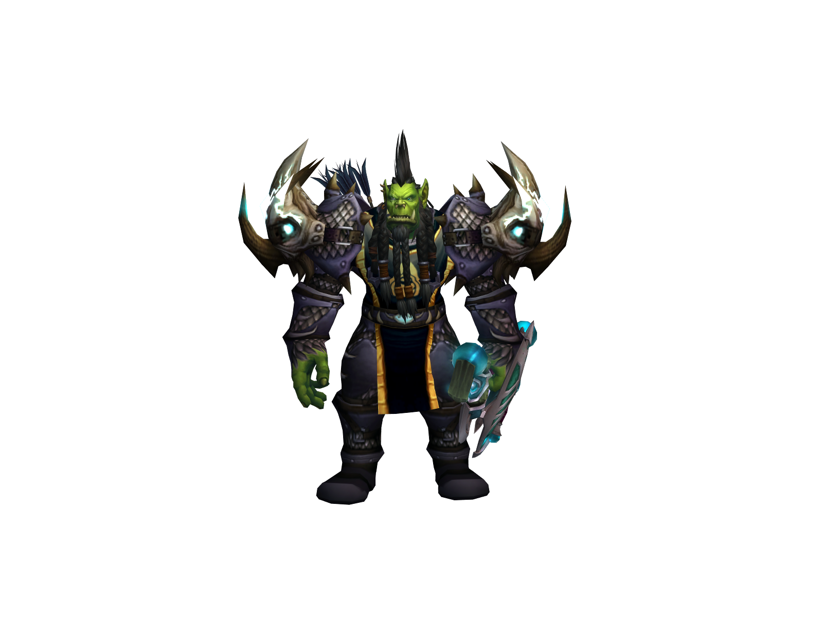Braxar 3D character render