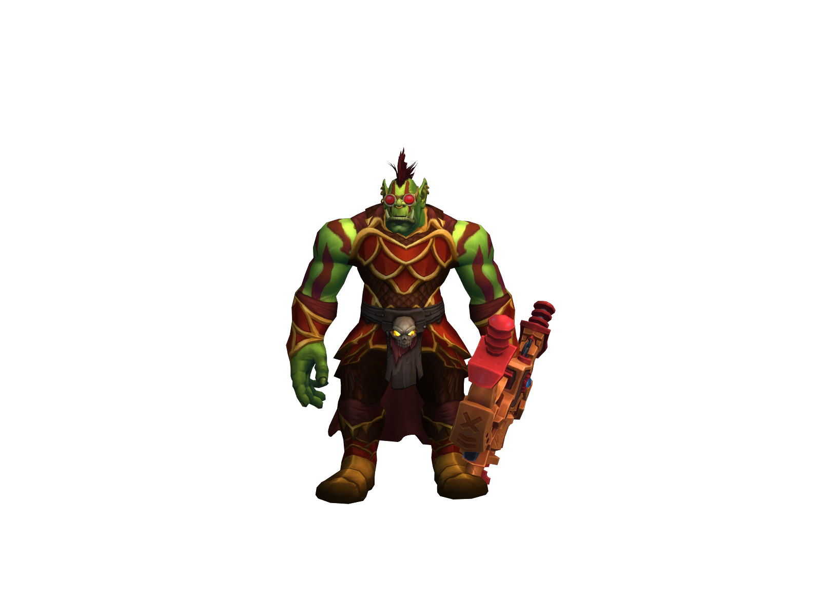Keskek 3D character render