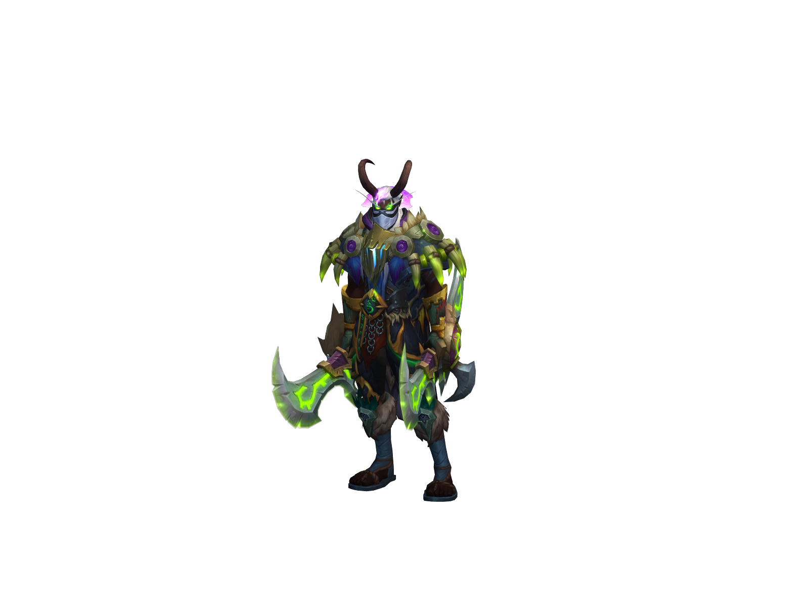 Drakhaz 3D character render