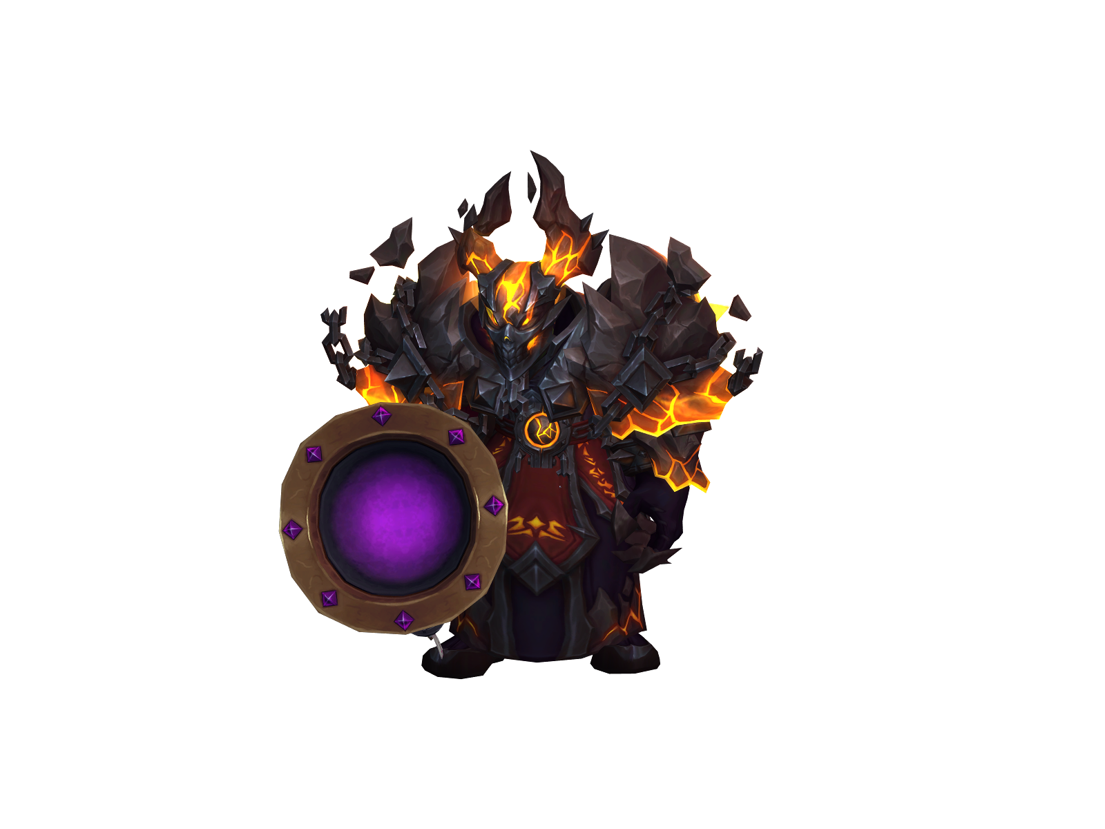 Molag 3D character render