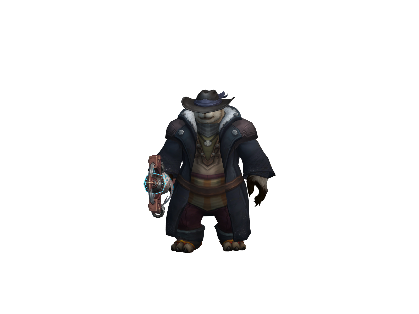 Chepushok 3D character render
