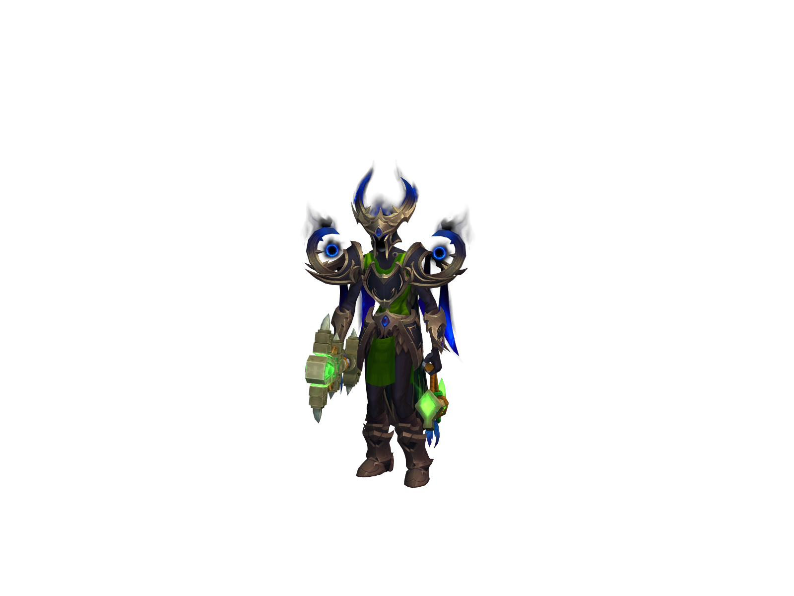 Aspren 3D character render
