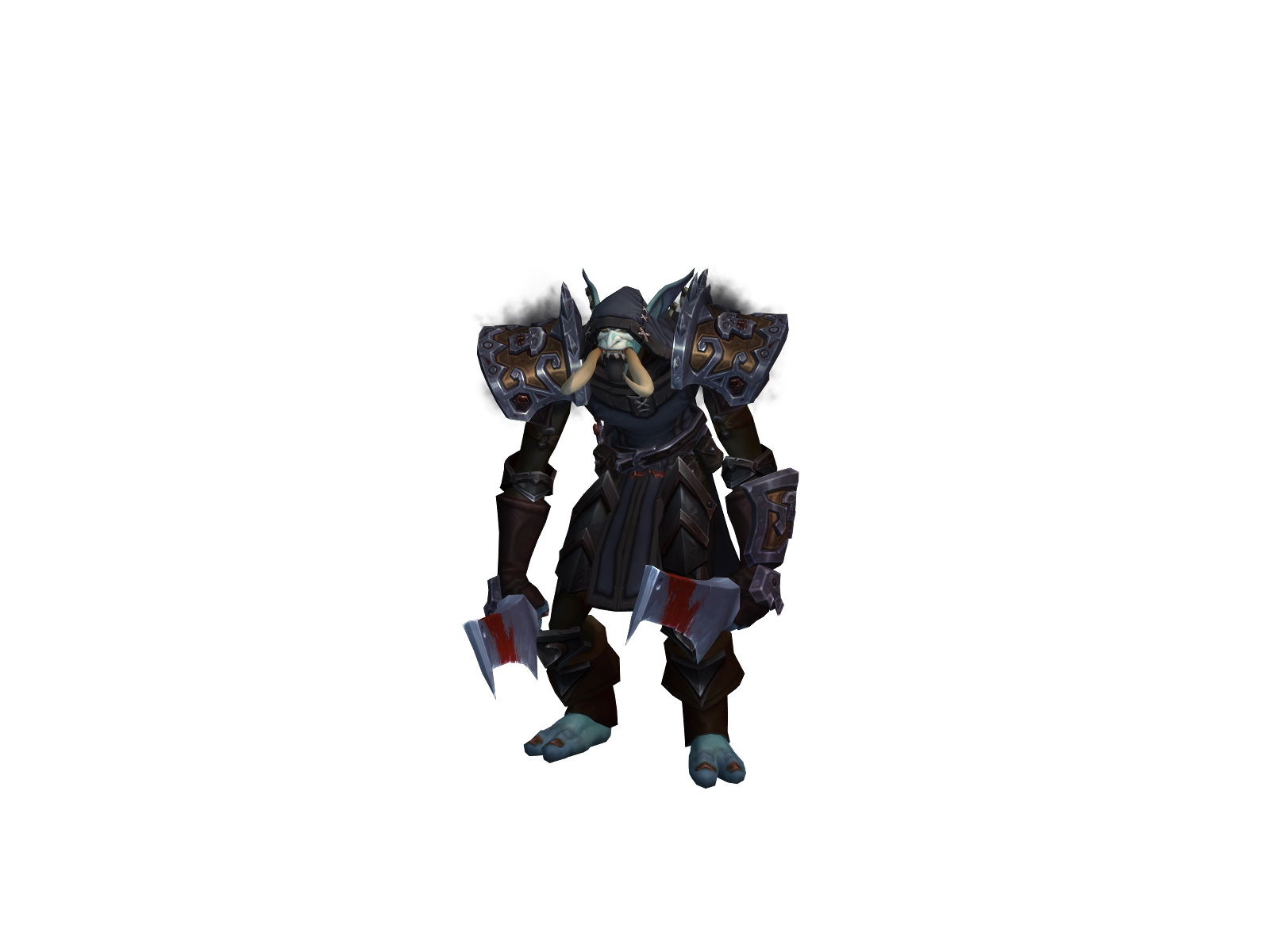 Xelkaf 3D character render