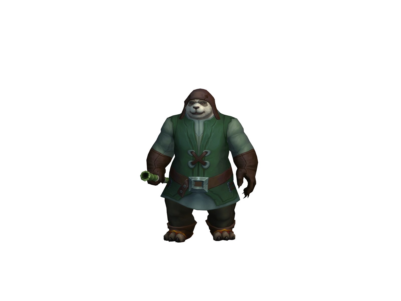 Cadjebrew 3D character render