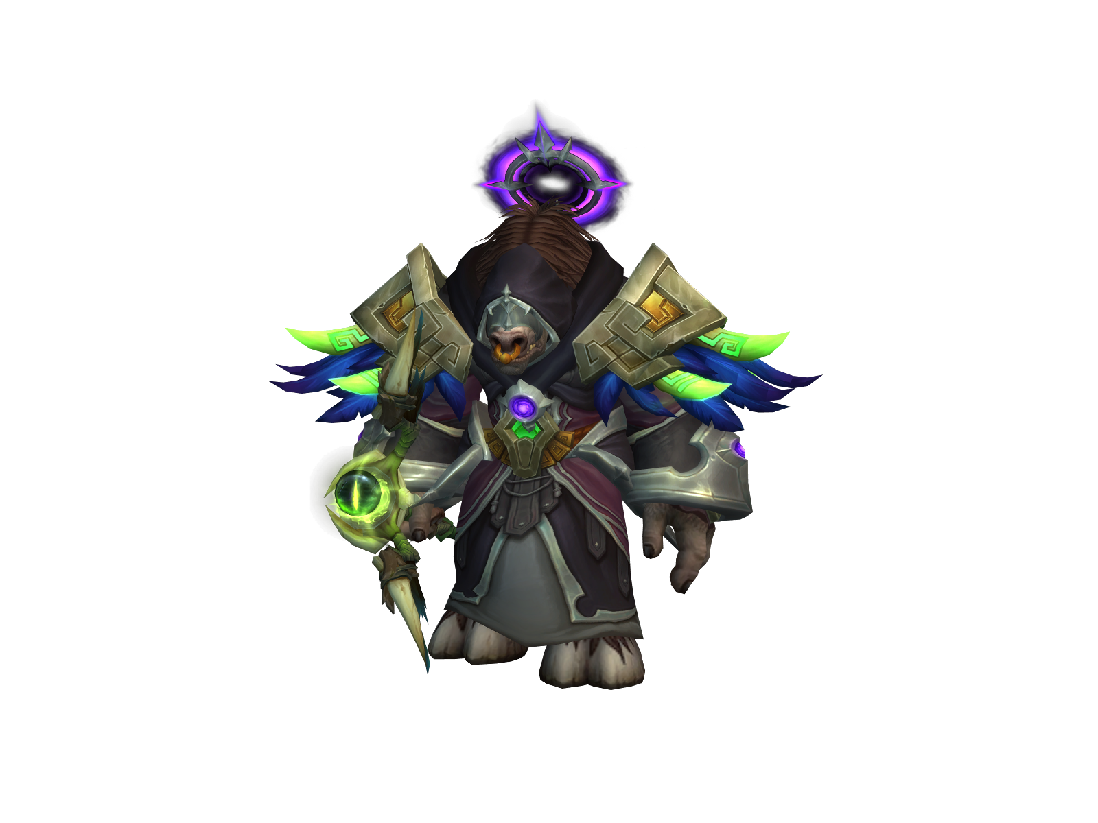 Hólycõw 3D character render