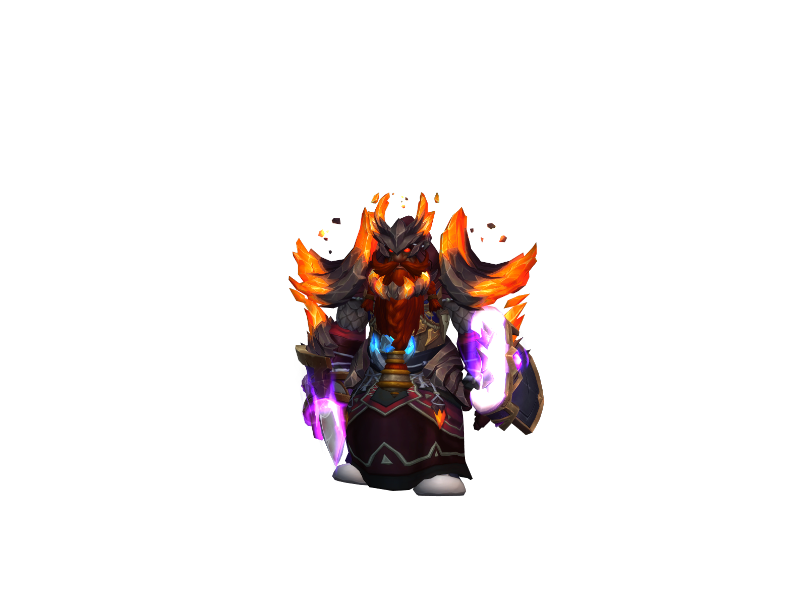 Nukkuvahirvi 3D character render