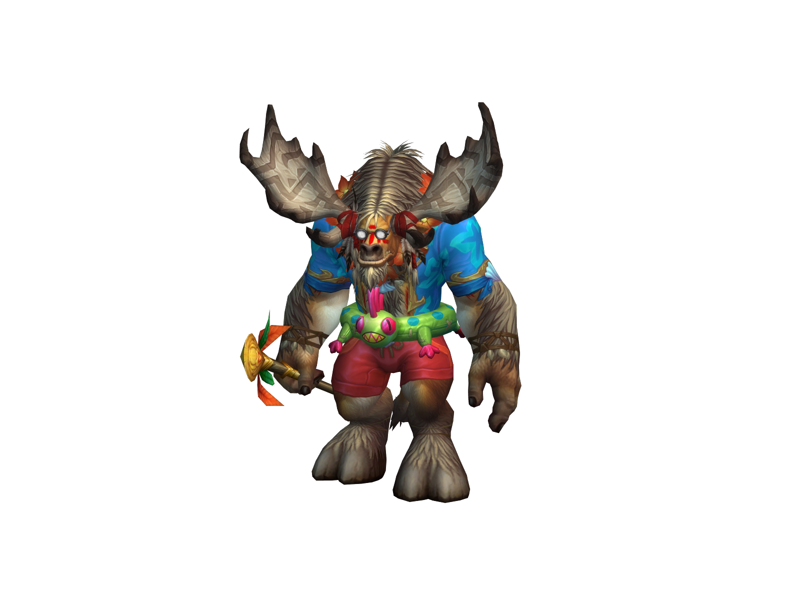 Washoe 3D character render