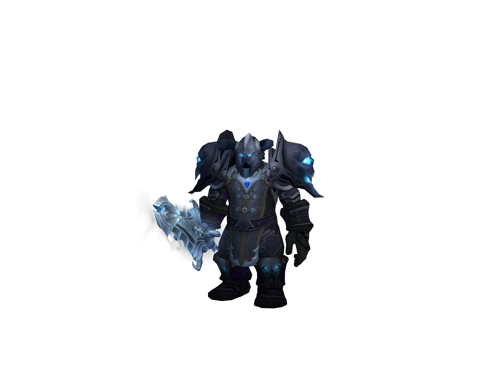 toux 3D character render