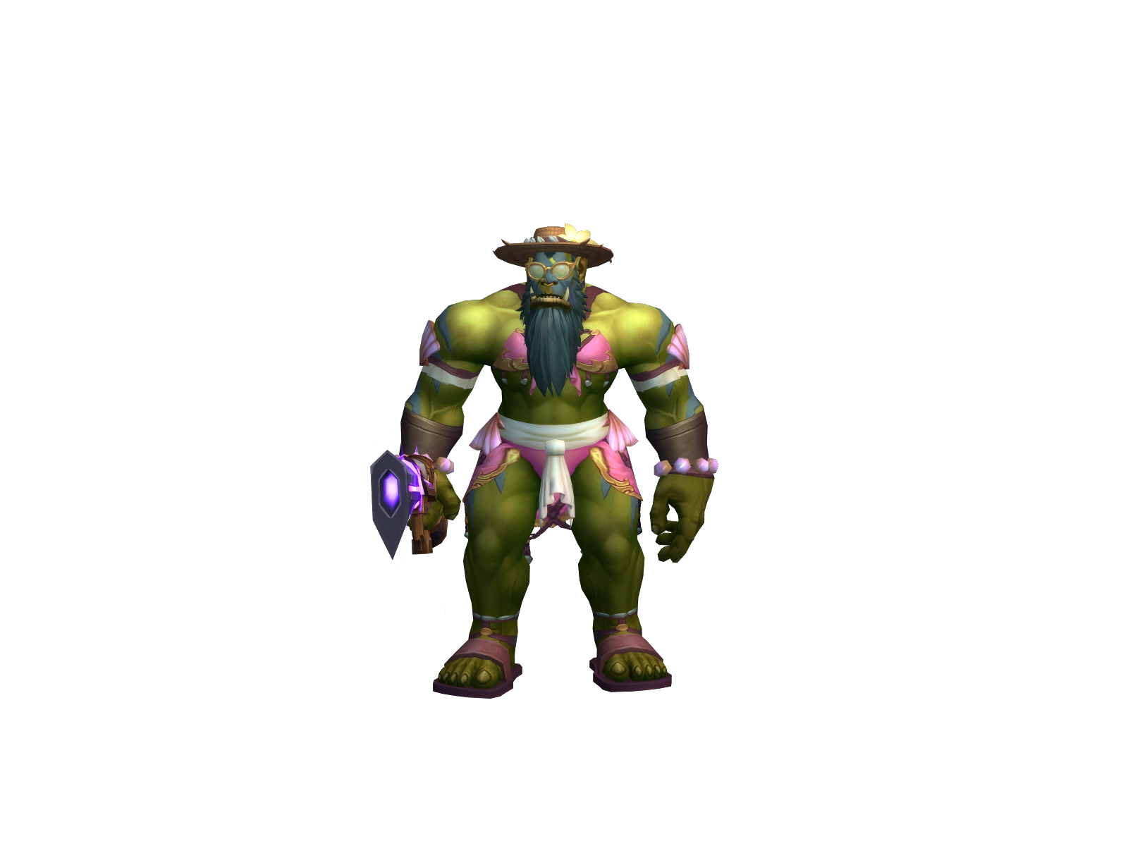 Grèshunt 3D character render