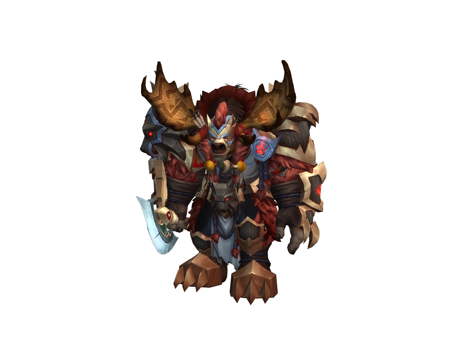 Leposav 3D character render