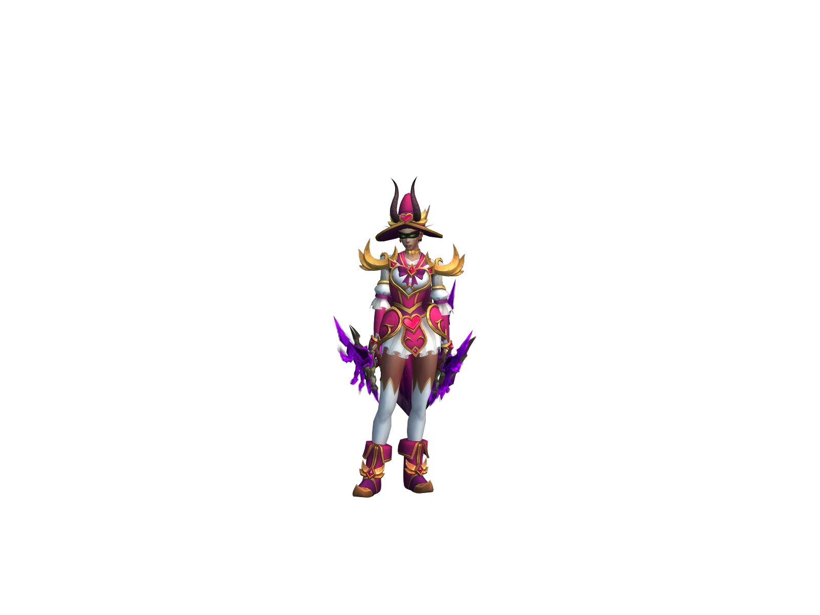 Pinkpirate 3D character render