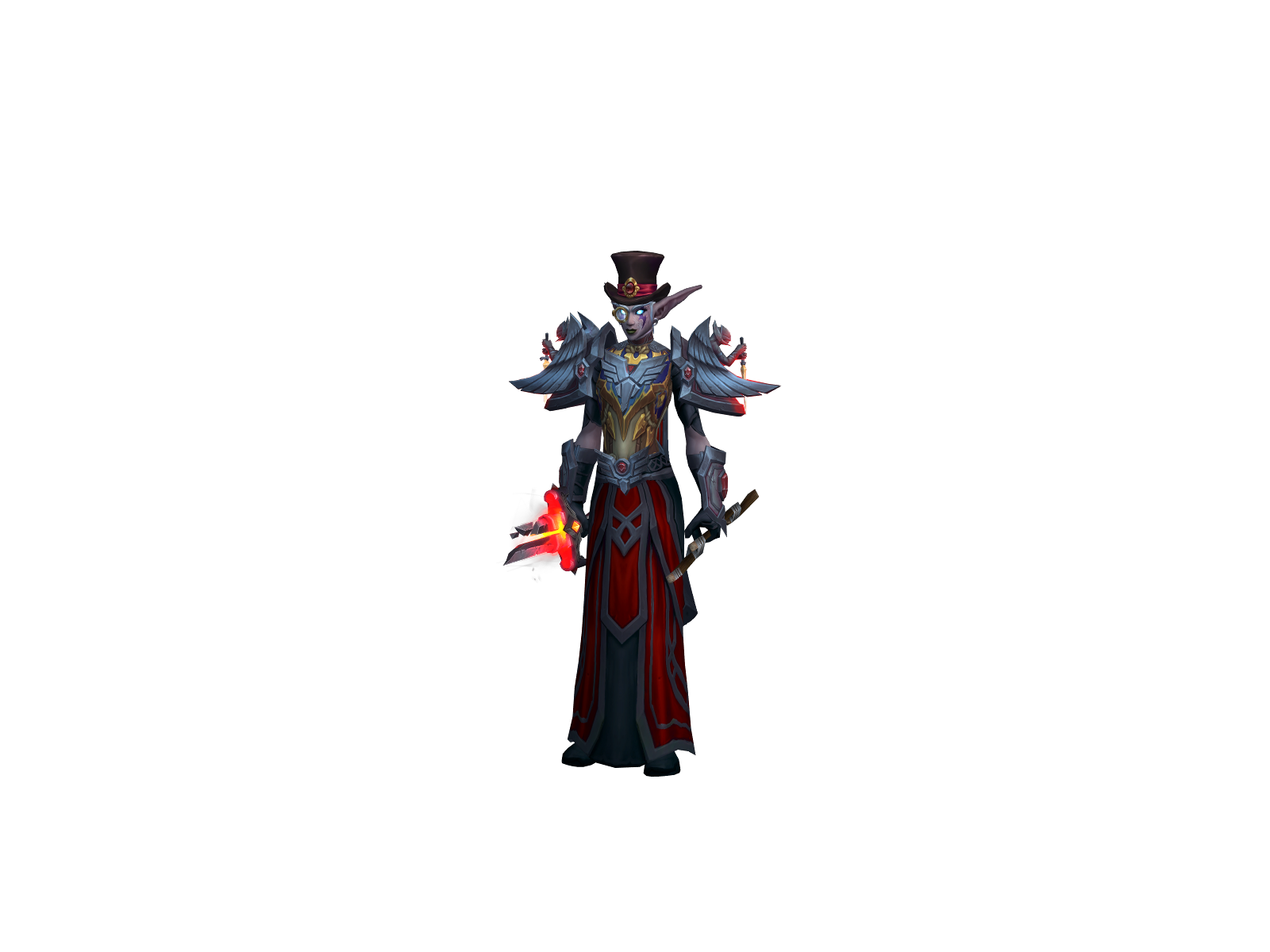 Piñg 3D character render