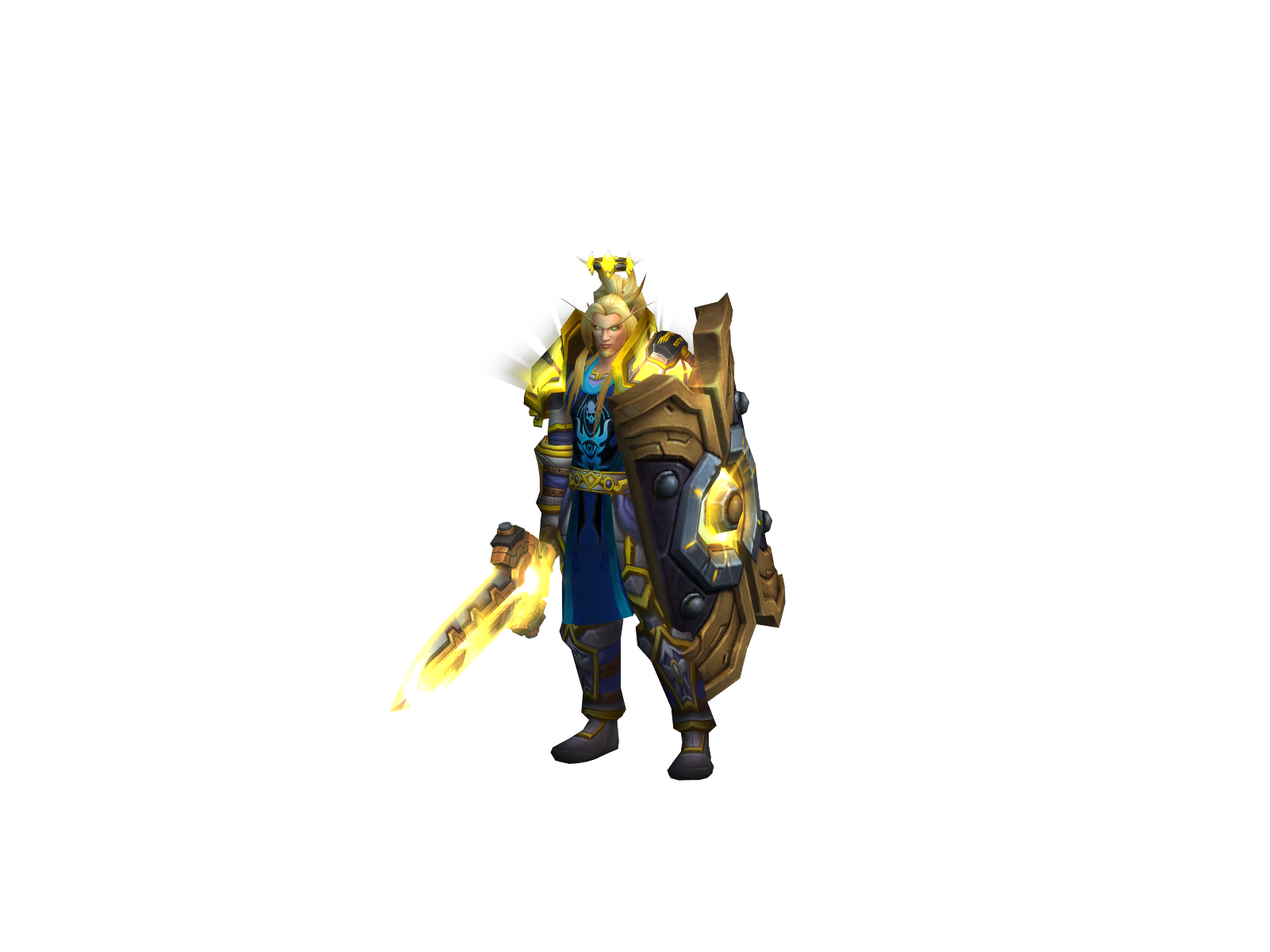 Greaterlight 3D character render