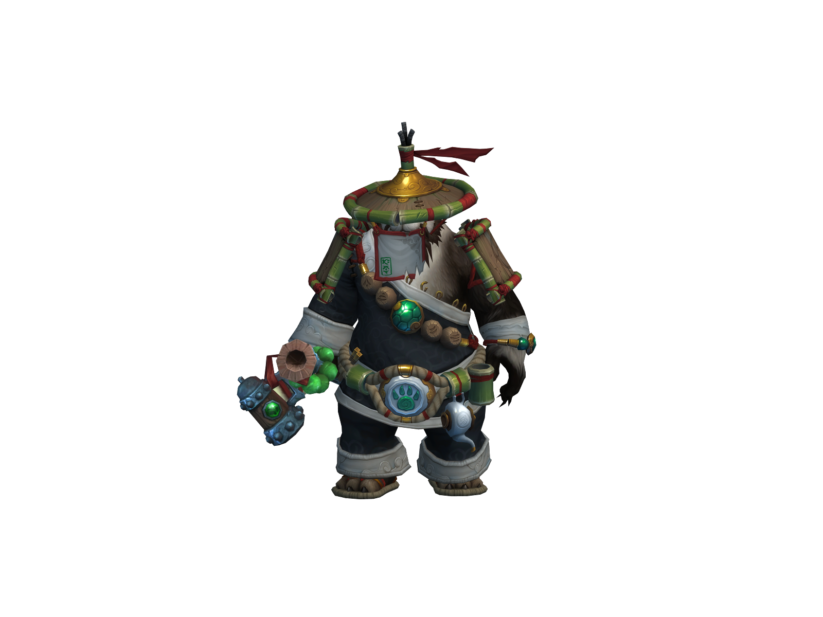 Byegone 3D character render