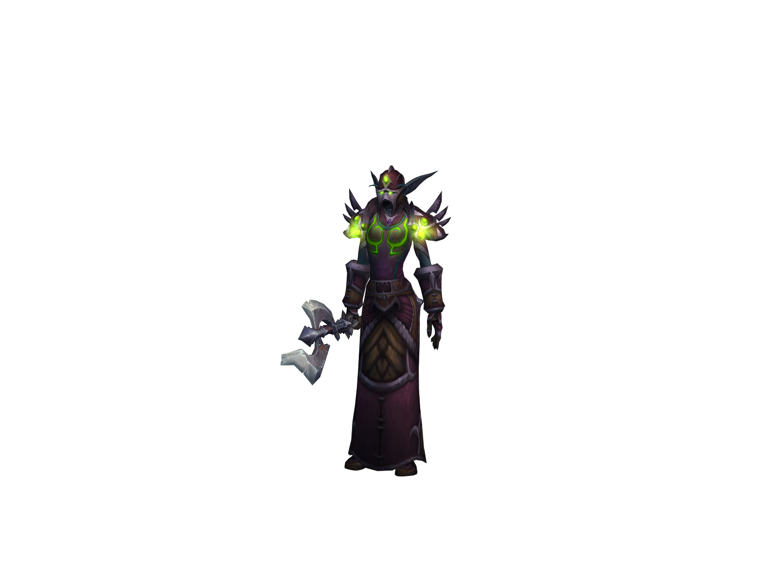 Umada 3D character render