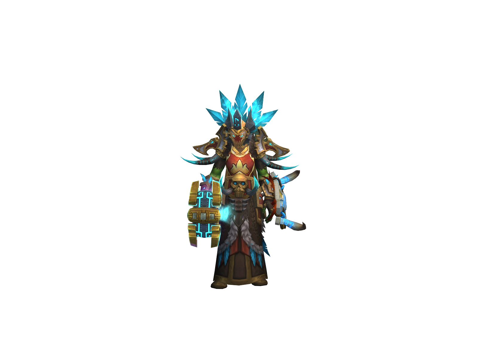 Masquara 3D character render