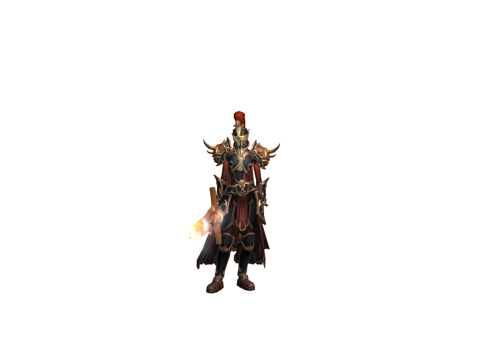Hoych 3D character render