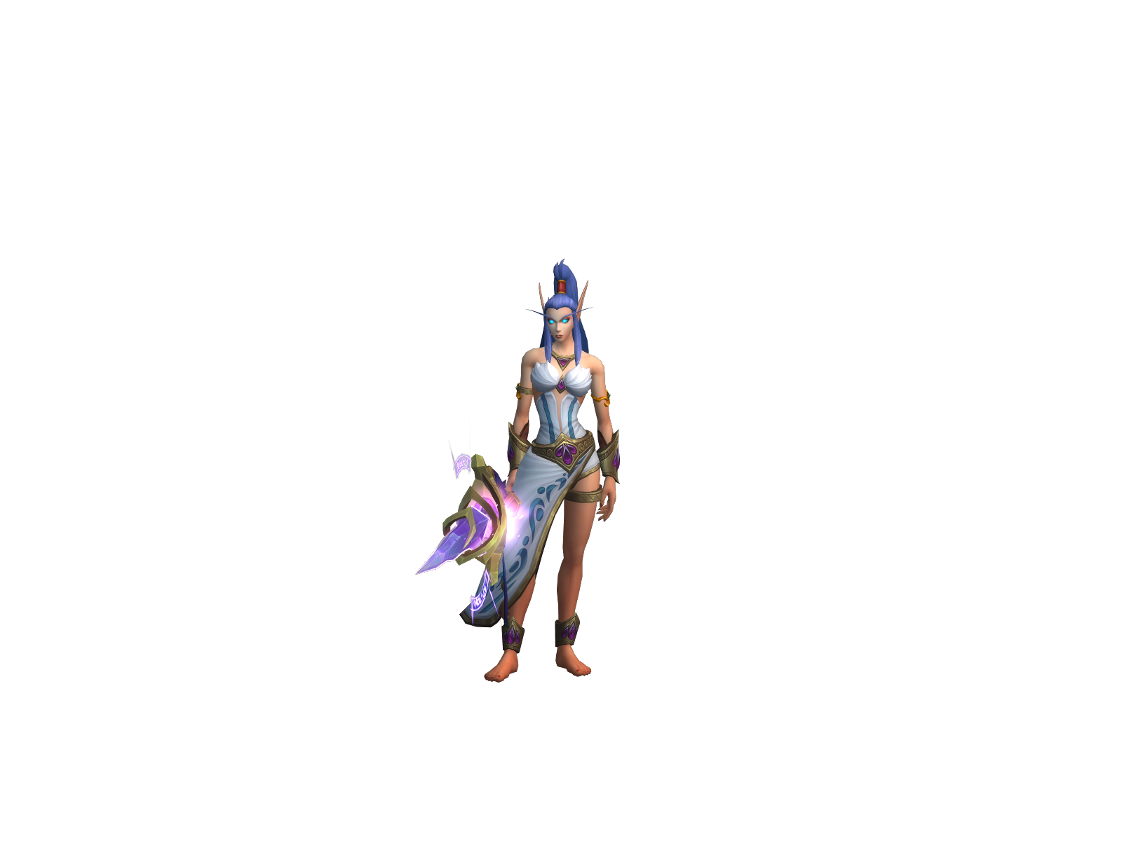Homegirlsode 3D character render