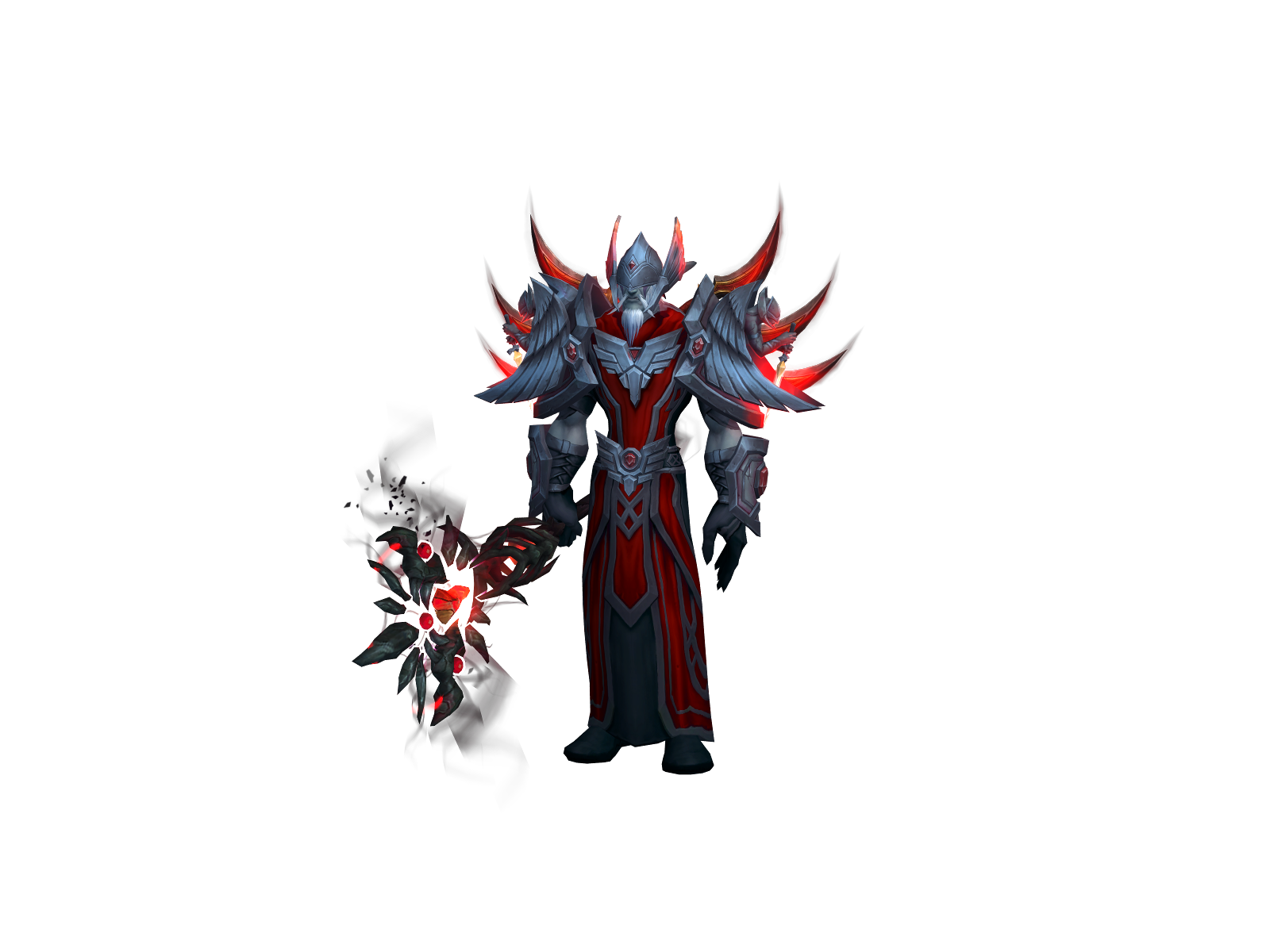 scrolldown 3D character render