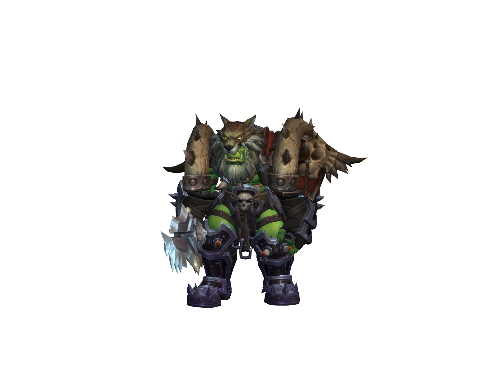 Håndvægte 3D character render