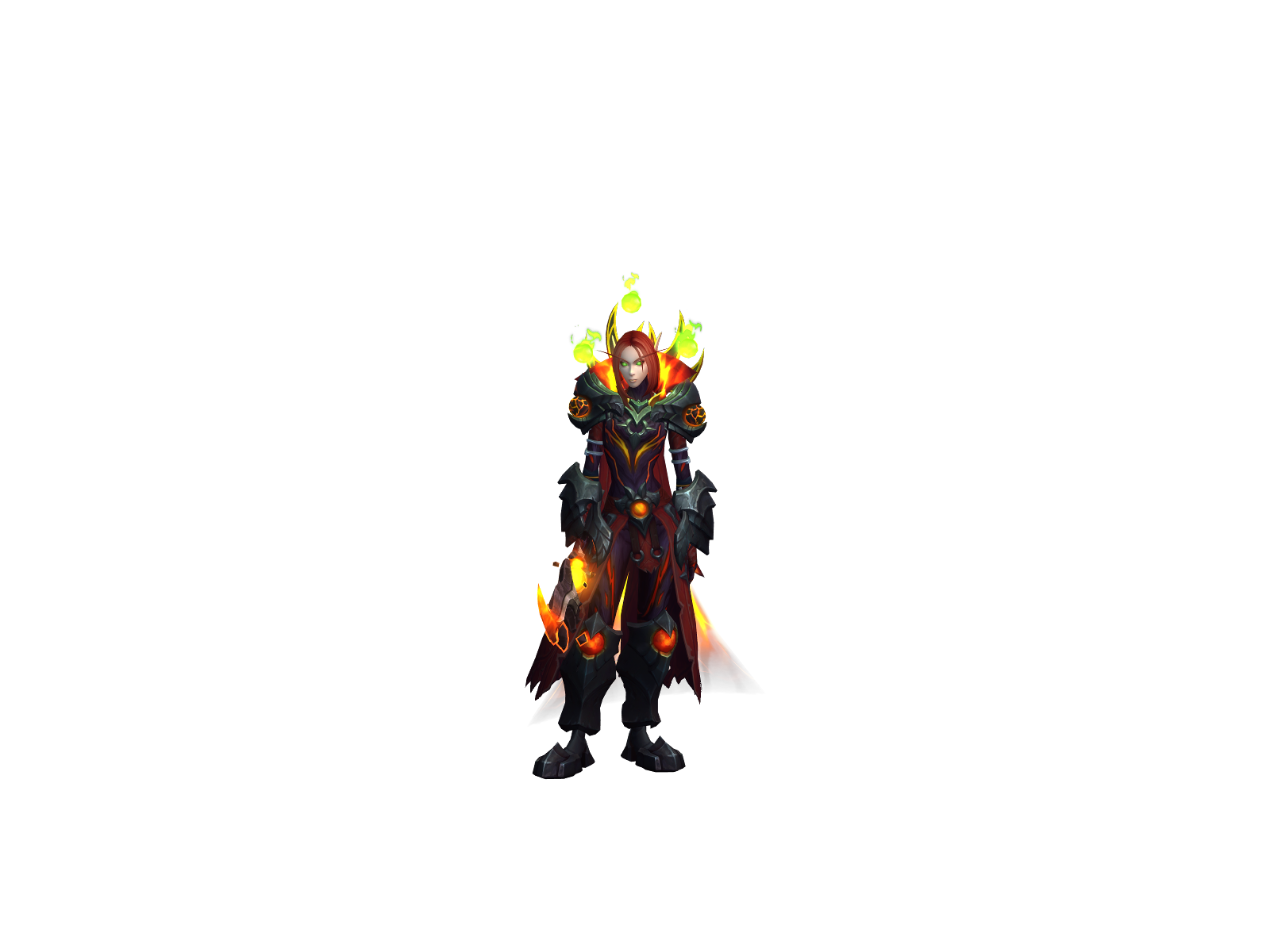 pyralion 3D character render