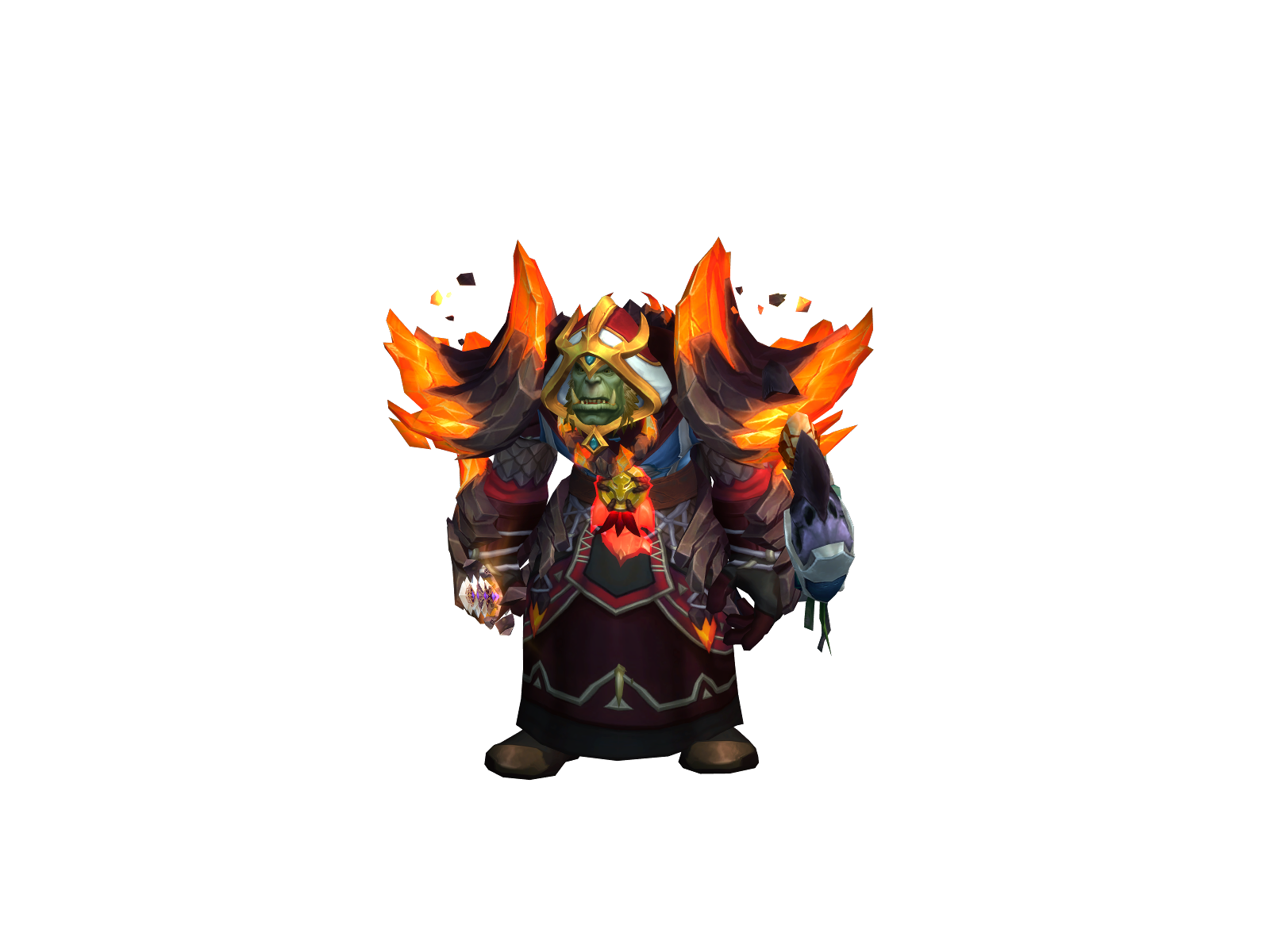 Infermo 3D character render