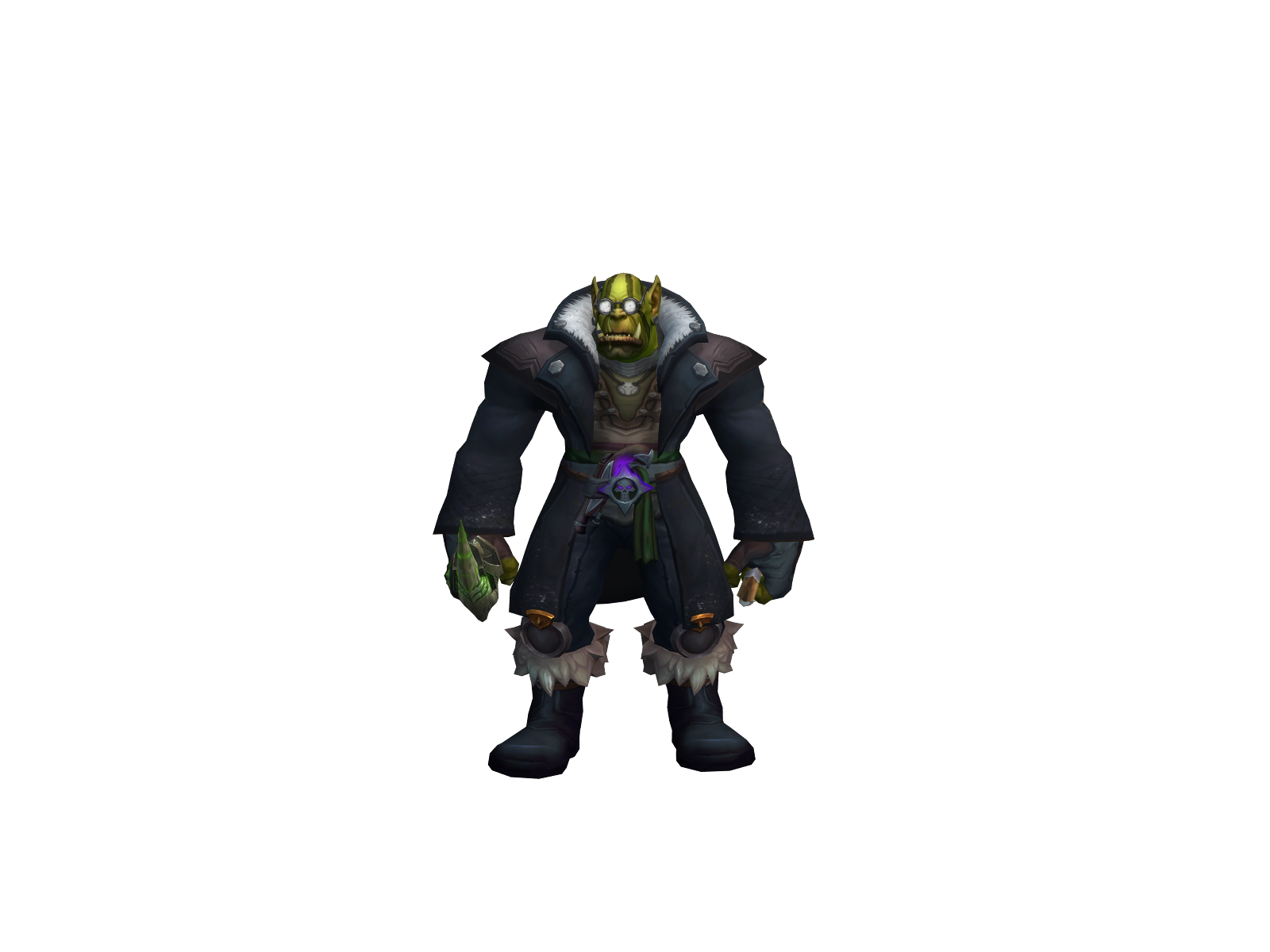 Streetacus 3D character render