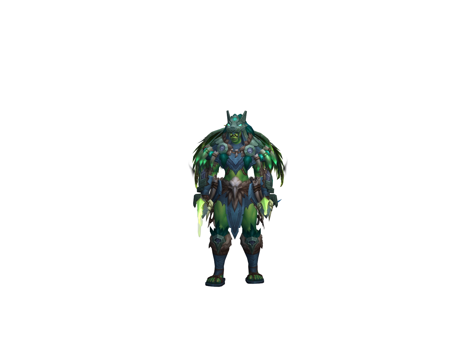 Garonax 3D character render