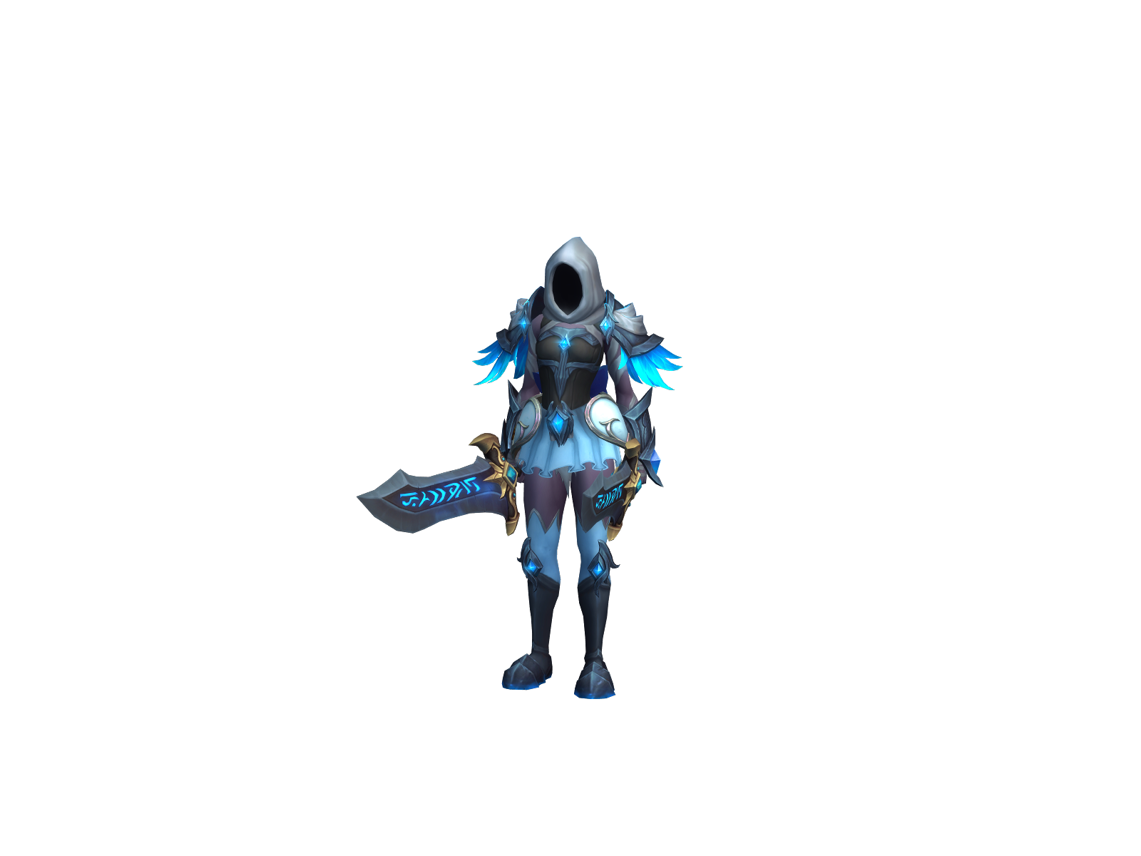 Temudh 3D character render
