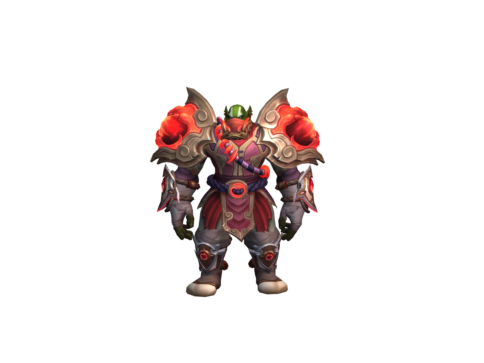 Spekrol 3D character render